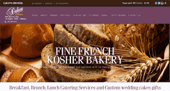 Desktop Screenshot of delicebakery.com